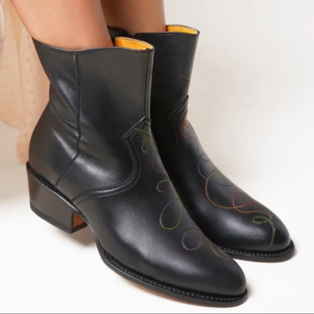 Charlotte Stone Tessie Cowboy Boots - Picture 4 of 9